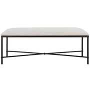 Uttermost - 23688 - Bench - Avenham - Aged Black