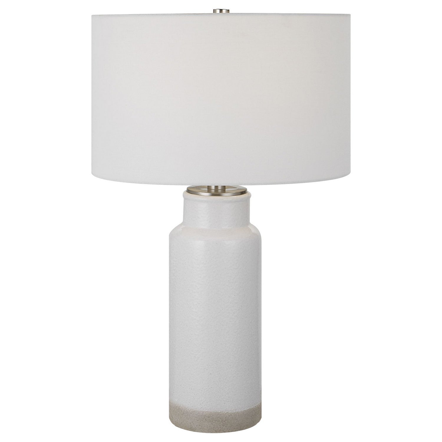 Uttermost - 30038 - One Light Table Lamp - Albany - Brushed Nickel
