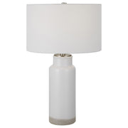 Uttermost - 30038 - One Light Table Lamp - Albany - Brushed Nickel