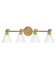Hinkley - 51184HB - LED Vanity - Arti - Heritage Brass