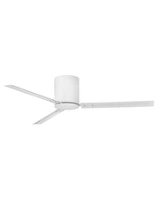 Hinkley - 901058FMW-NDD - 58"Ceiling Fan - Indy Flush - Matte White