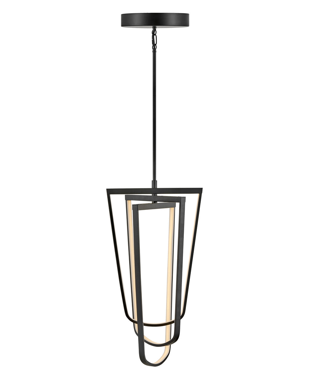 Fredrick Ramond - FR31037BLK - LED Pendant - Onyx - Black