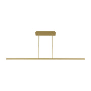 Visual Comfort Modern - 700LSSTG72NB-LED927 - LED Linear Suspension - Stagger - Natural Brass