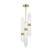 Visual Comfort Modern - 700TDLGSN10BR-LED927-277 - LED Pendant - Langston - Plated Brass