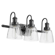 Quorum - 508-3-59 - Three Light Vanity - Hollis - Matte Black