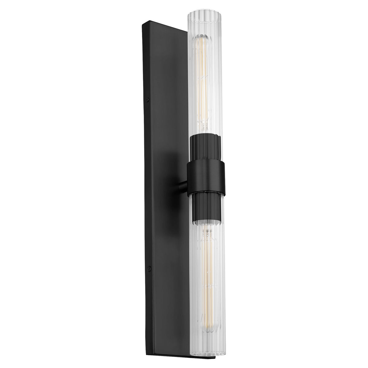 Quorum - 522-2-59 - Two Light Wall Mount - Sheridan - Matte Black