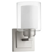 Quorum - 582-1-65 - One Light Wall Mount - Cameron - Satin Nickel