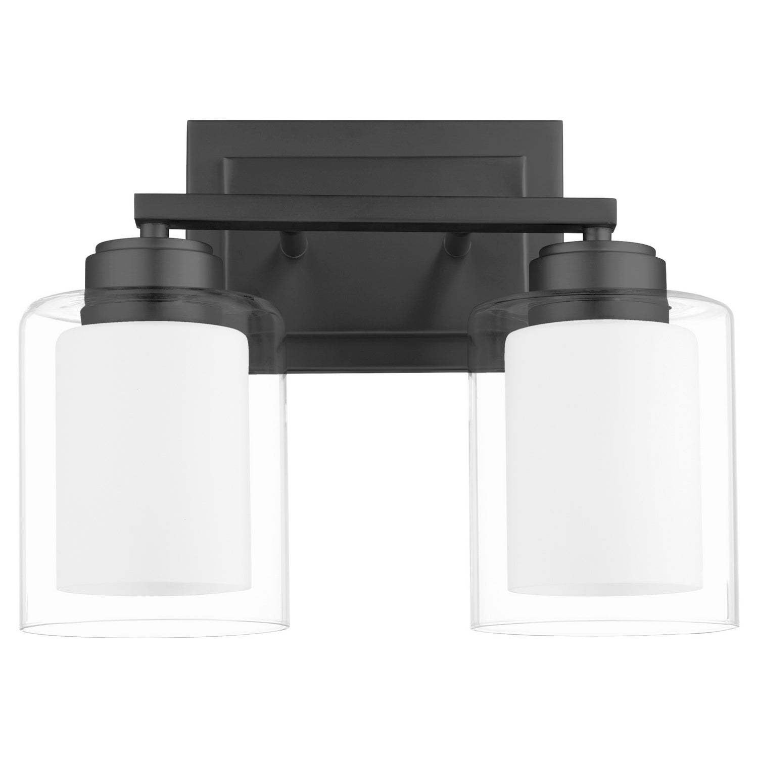 Quorum - 582-2-59 - Two Light Vanity - Cameron - Matte Black