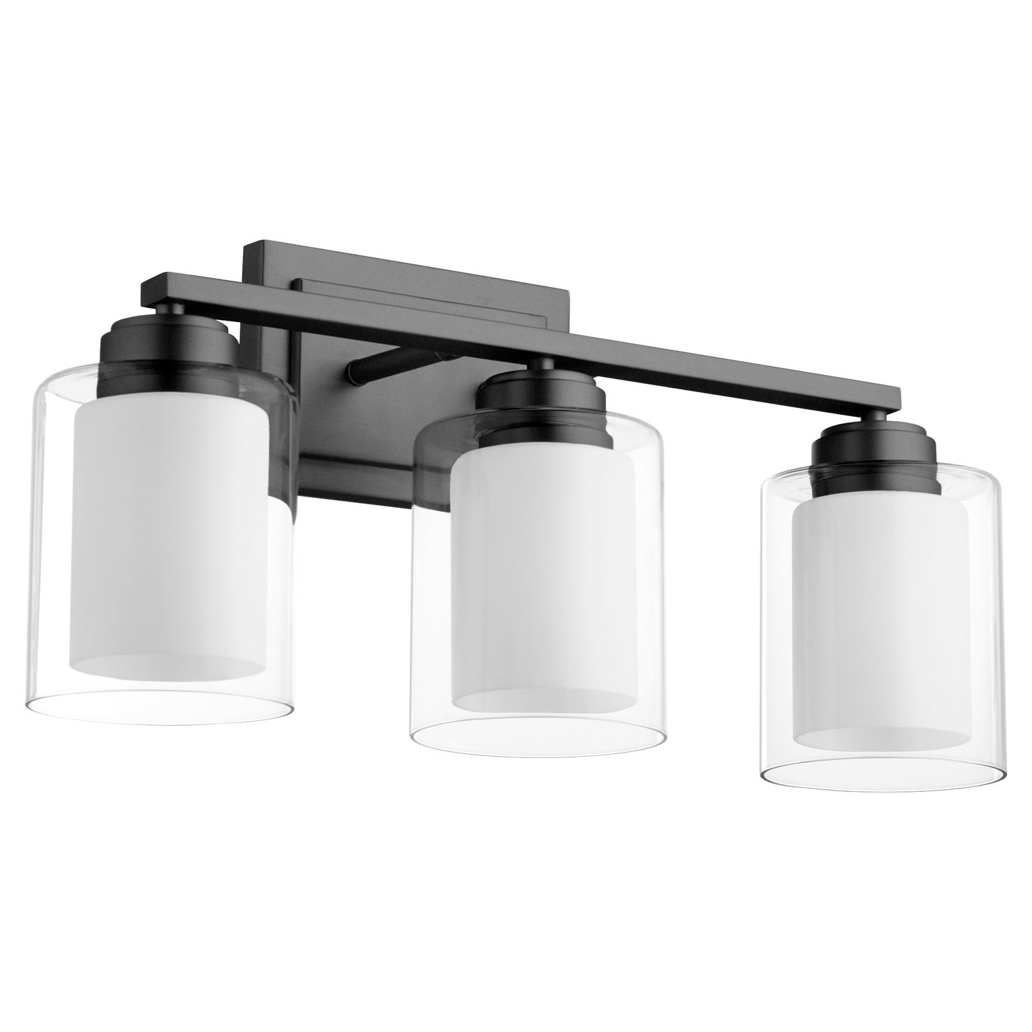 Quorum - 582-3-59 - Three Light Vanity - Cameron - Matte Black
