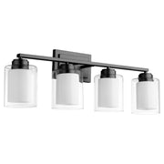 Quorum - 582-4-59 - Four Light Vanity - Cameron - Matte Black