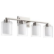 Quorum - 582-4-65 - Four Light Vanity - Cameron - Satin Nickel