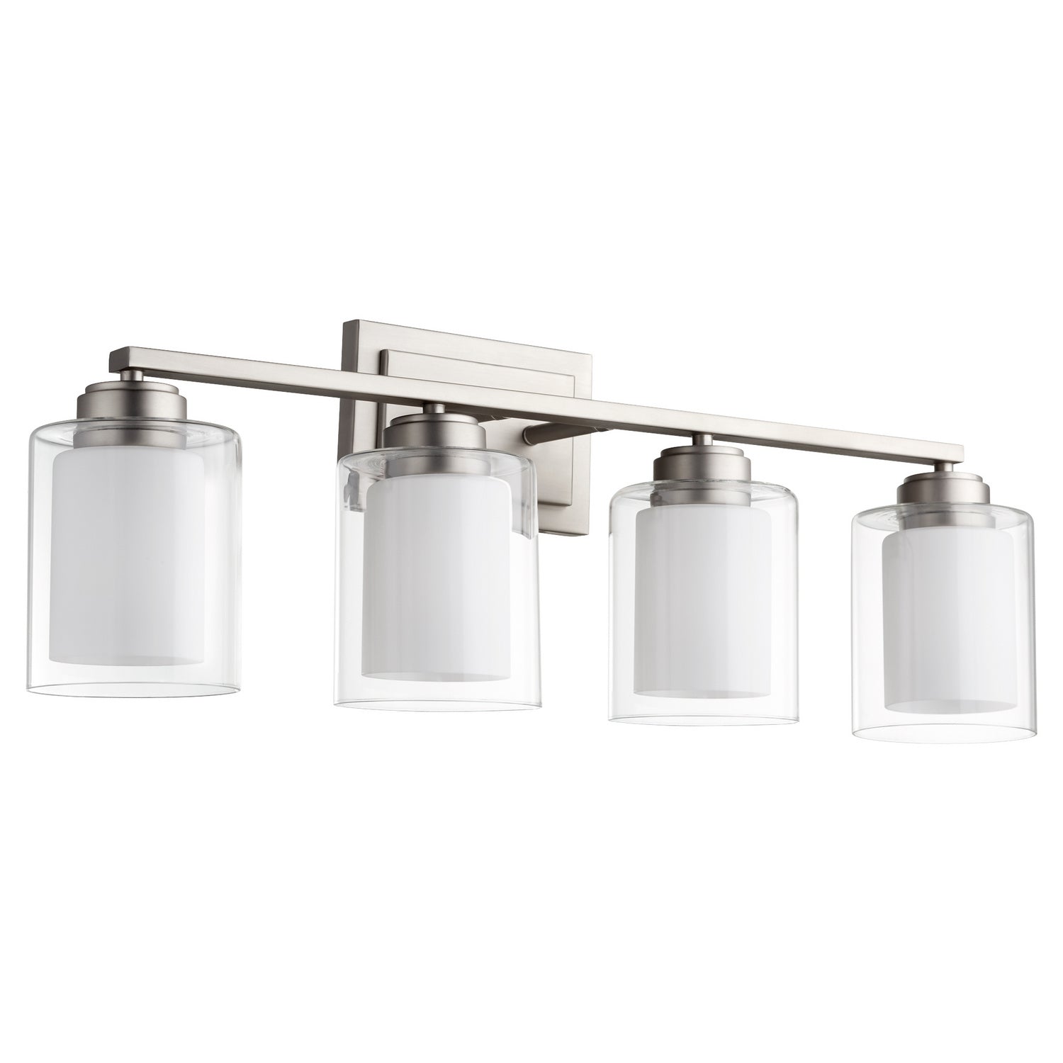 Quorum - 582-4-65 - Four Light Vanity - Cameron - Satin Nickel