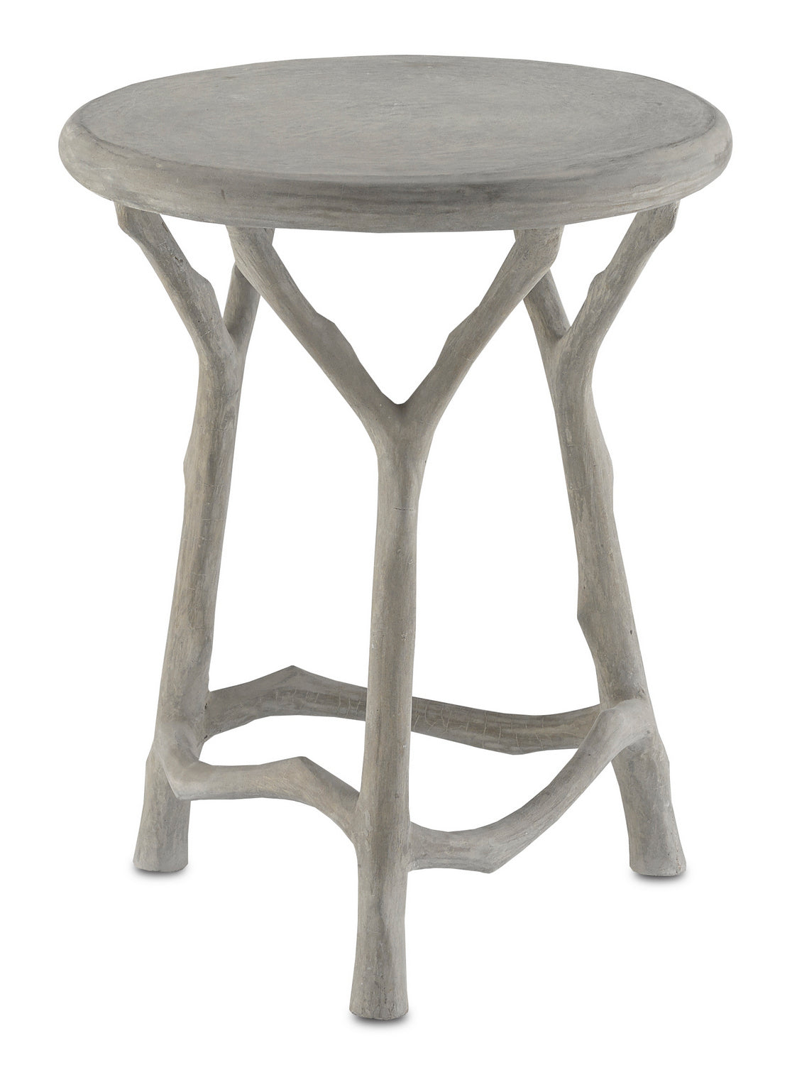 Currey and Company - 2000-0020 - Accent Table - Portland / Faux Bois