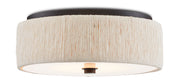 Currey and Company - 9999-0062 - One Light Flush Mount - Natural/Black