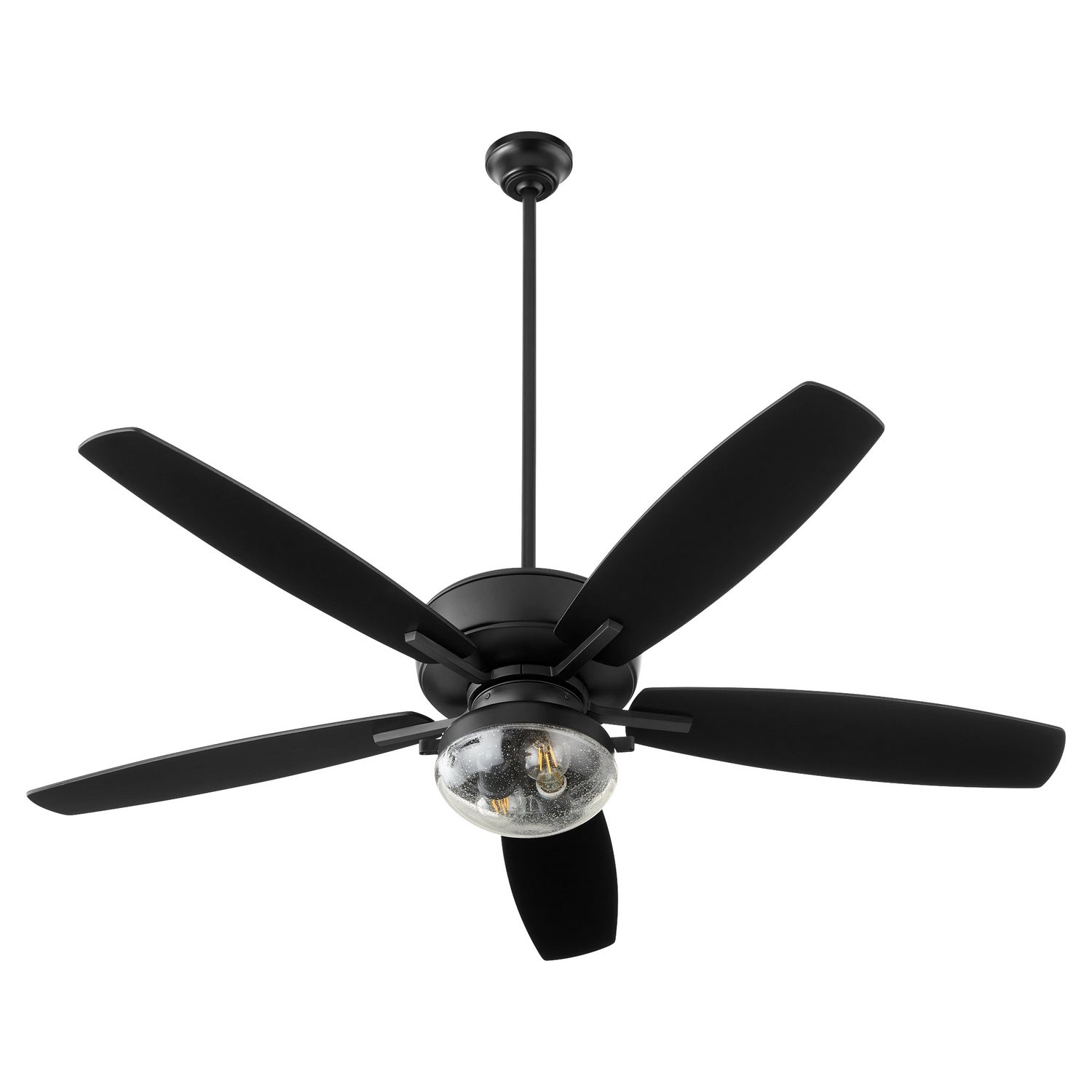Quorum - 170525-59 - 52"Ceiling Fan - Breeze - Matte Black
