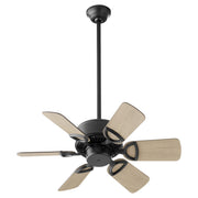 Quorum - 43306-5942 - 30"Ceiling Fan - Estate - Matte Black