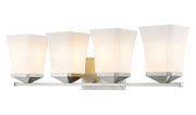 Z-Lite - 1939-4V-BN - Four Light Vanity - Darcy - Brushed Nickel