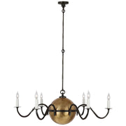 Ralph Lauren - RL 5792NB/AI - LED Chandelier - Ancram - Natural Brass and Aged Iron