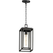 Maxim - 3039CDBK - One Light Outdoor Pendant - Cabana - Black