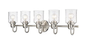 Z-Lite - 340-5V-BN - Five Light Vanity - Kinsley - Brushed Nickel