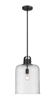 Z-Lite - 340P12-MB - One Light Pendant - Kinsley - Matte Black
