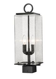 Z-Lite - 592PHMS-BK - Two Light Outdoor Post Mount - Sana - Black