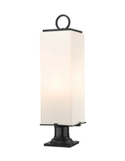 Z-Lite - 593PHBR-533PM-BK - Three Light Outdoor Pier Mount - Sana - Black