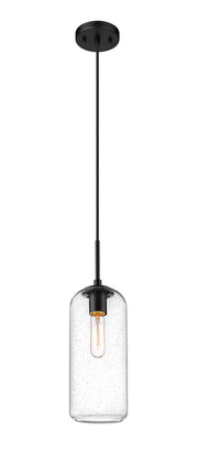 Z-Lite - 738P17-MB - One Light Pendant - Monty - Matte Black