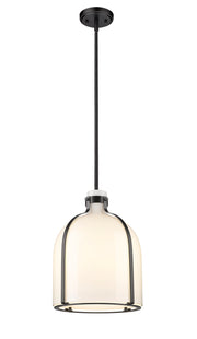Z-Lite - 818-12MB - One Light Pendant - Pearson - Matte Black