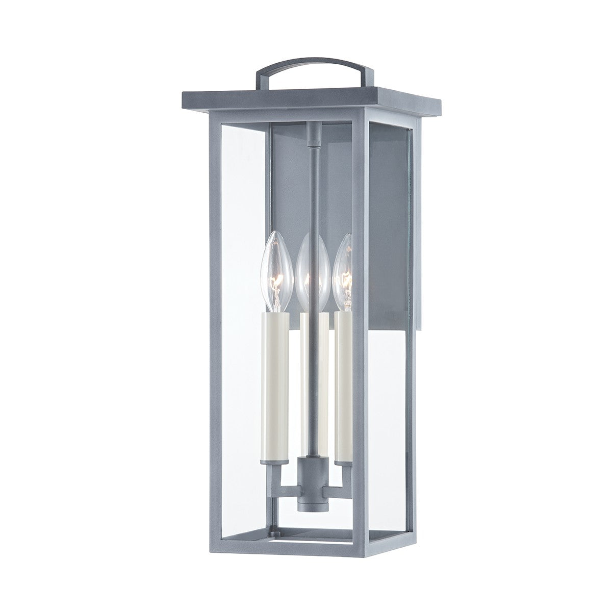 Troy Lighting - B7522-WZN - Three Light Outdoor Wall Sconce - Eden - Weathered Zinc