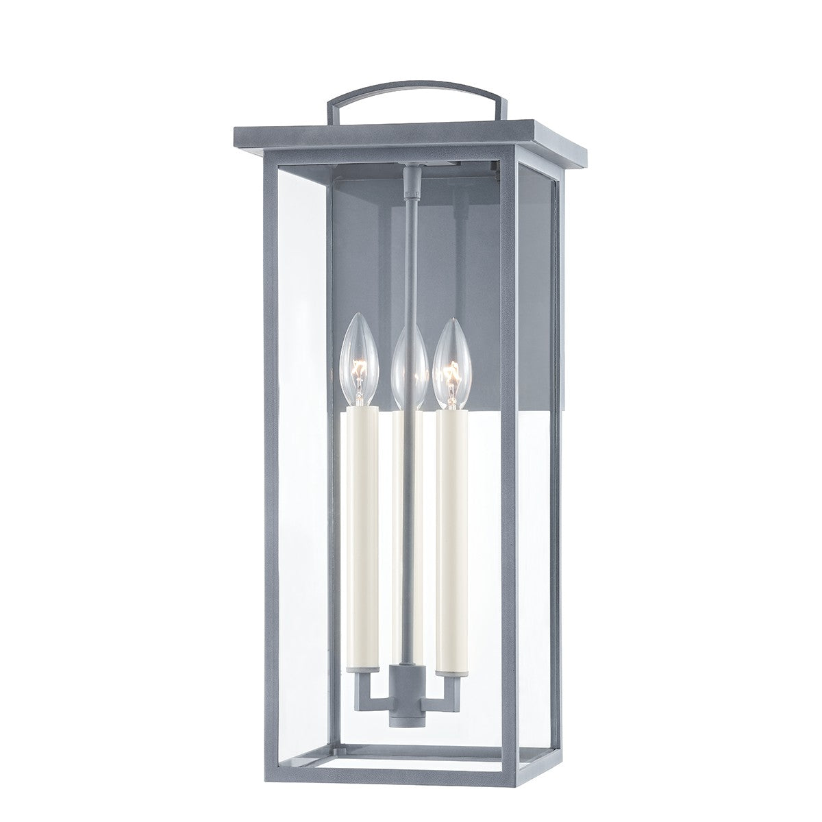 Troy Lighting - B7523-WZN - Three Light Outdoor Wall Sconce - Eden - Weathered Zinc