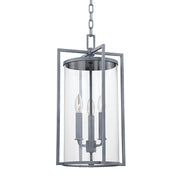 Troy Lighting - F1146-WZN - Three Light Outdoor Lantern - Percy - Weathered Zinc