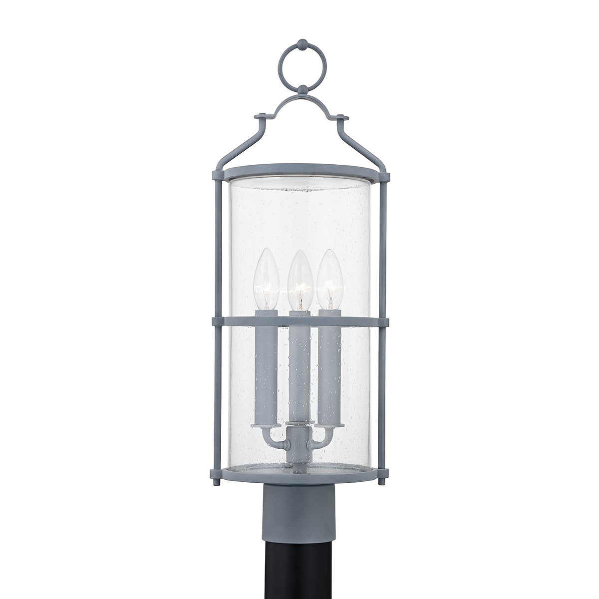 Troy Lighting - P1321-WZN - Three Light Outdoor Post Mount - Burbank - Weathered Zinc