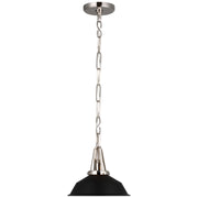 Visual Comfort Signature - CHC 5460PN-BLK - LED Pendant - Layton - Polished Nickel