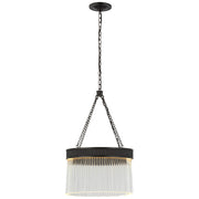 Visual Comfort Signature - S 5171BZ-CG - LED Chandelier - Menil - Bronze