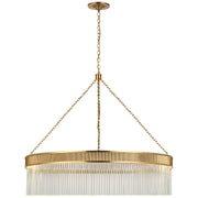 Visual Comfort Signature - S 5172SB-CG - LED Chandelier - Menil - Soft Brass