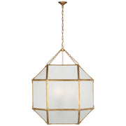 Visual Comfort Signature - SK 5034GI-FG - LED Lantern - Morris - Gilded Iron