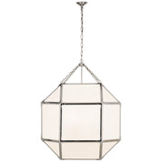 Visual Comfort Signature - SK 5034PN-WG - LED Lantern - Morris - Polished Nickel