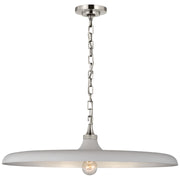 Visual Comfort Signature - TOB 5116PN-PW - LED Pendant - Piatto - Polished Nickel