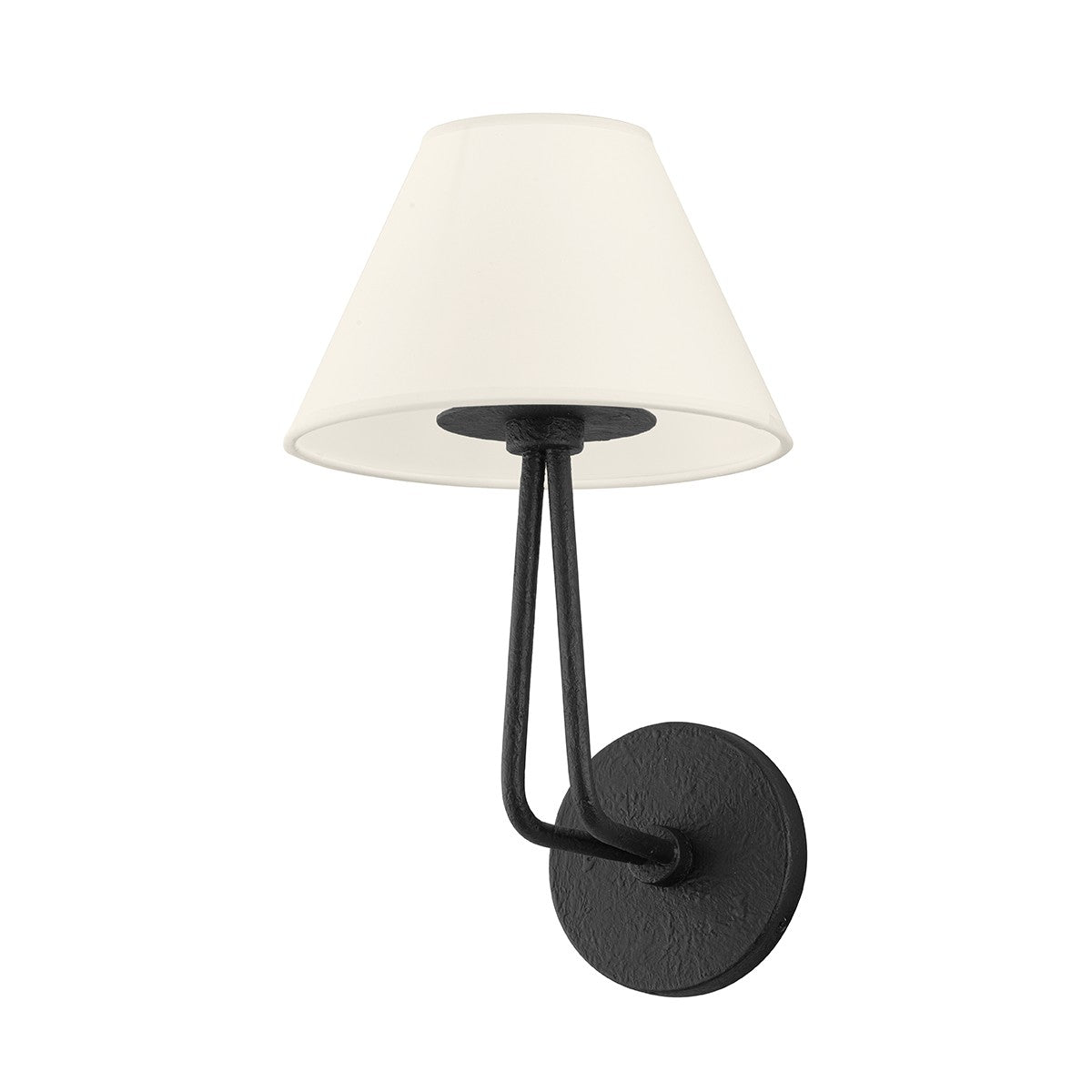 Troy Lighting - B2502-BI - One Light Wall Sconce - Ozias - Black Iron