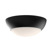 Alora - FM522211MBOP - Two Light Flush Mount - Rubio - Matte Black/Opal Matte Glass