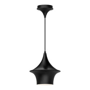 Alora - PD523009MB - One Light Pendant - Emiko - Matte Black