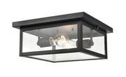 Millennium - 4122-PBK - Two Light Outdoor Hanging Lantern - Evanton - Powder Coated Black