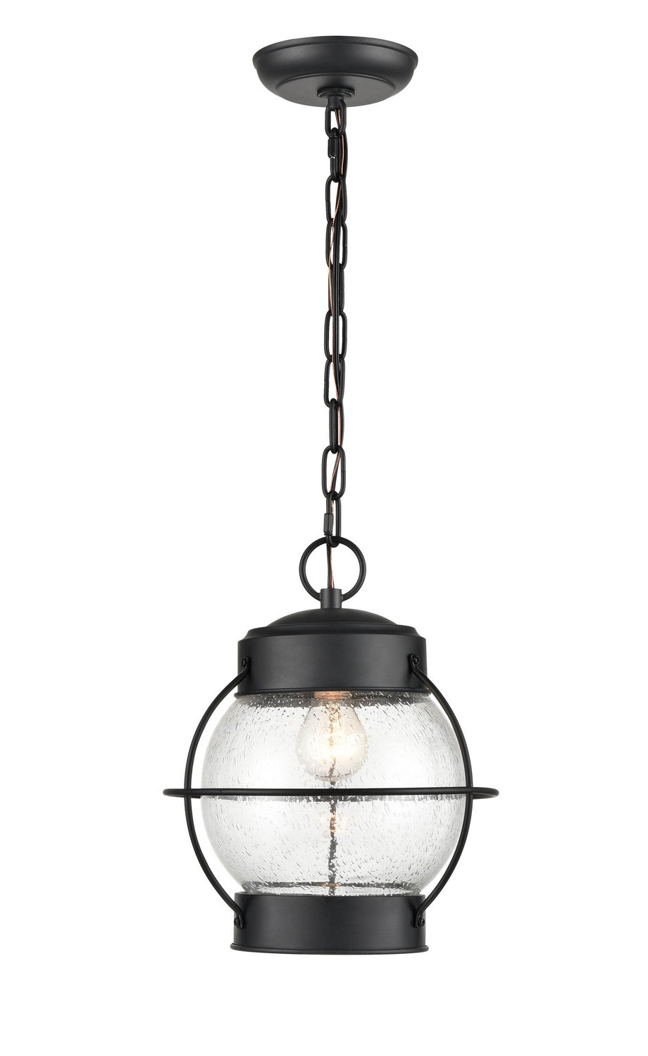 Millennium - 4172-PBK - One Light Outdoor Hanging Lantern - Aremelo - Powder Coated Black