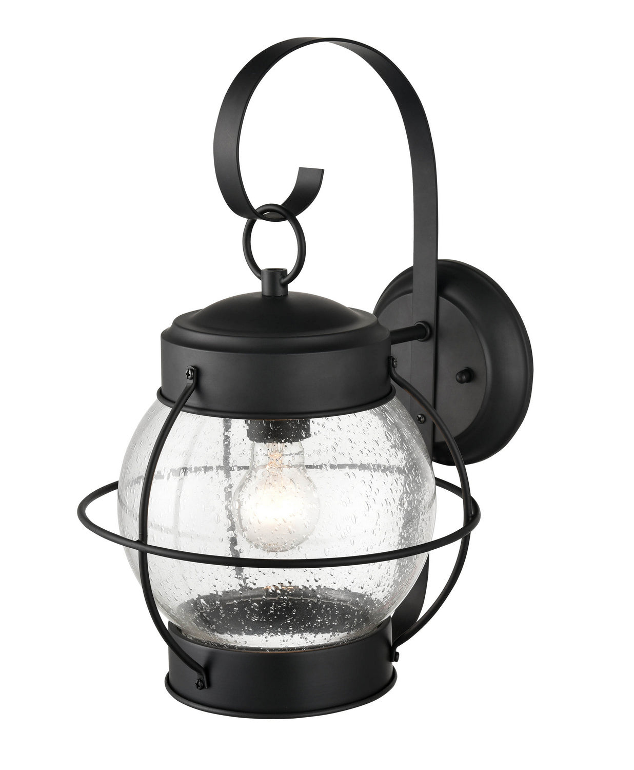 Millennium - 4173-PBK - One Light Flushmount - Aremelo - Powder Coated Black