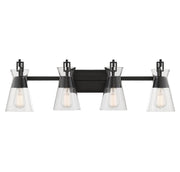 Savoy House - 8-1830-4-BK - Four Light Bathroom Vanity - Lakewood - Matte Black