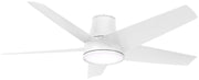 Minka Aire - F782L-WHF - 58"Outdoor Ceiling Fan - Chubby II - Flat White