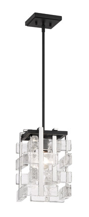 Metropolitan - N7541-729 - One Light Mini Pendant - Painesdale - Sand Coal and Polished Nickel