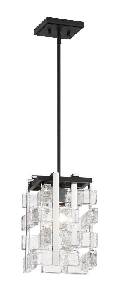 Metropolitan - N7541-729 - One Light Mini Pendant - Painesdale - Sand Coal and Polished Nickel