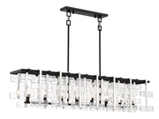Metropolitan - N7548-729 - Eight Light Island Pendant - Painesdale - Sand Coal and Polished Nickel